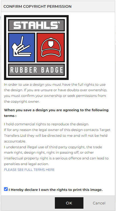 Copyright Confirmation